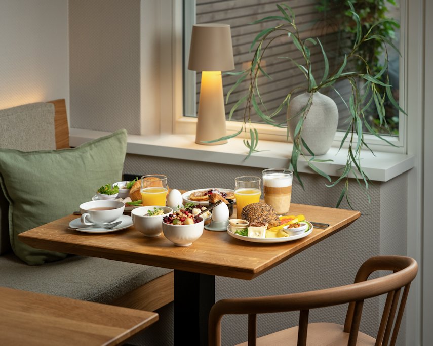 Bakkerie Borkum Frühstückstisch Bakkerie Borkum Frühstückstisch