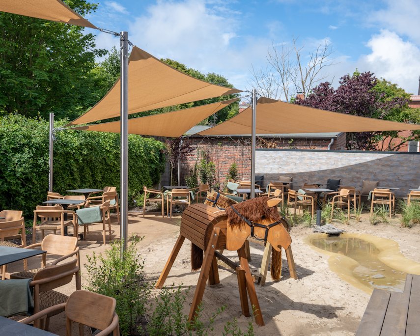 Gartenbereich Kinder Bakkerie