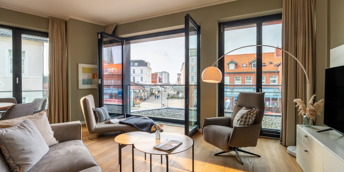 Ferienwohnungen Borkum mit Blick