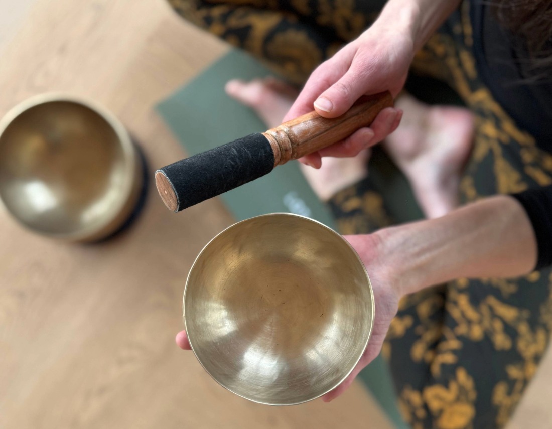 Klangschale Yoga Verena