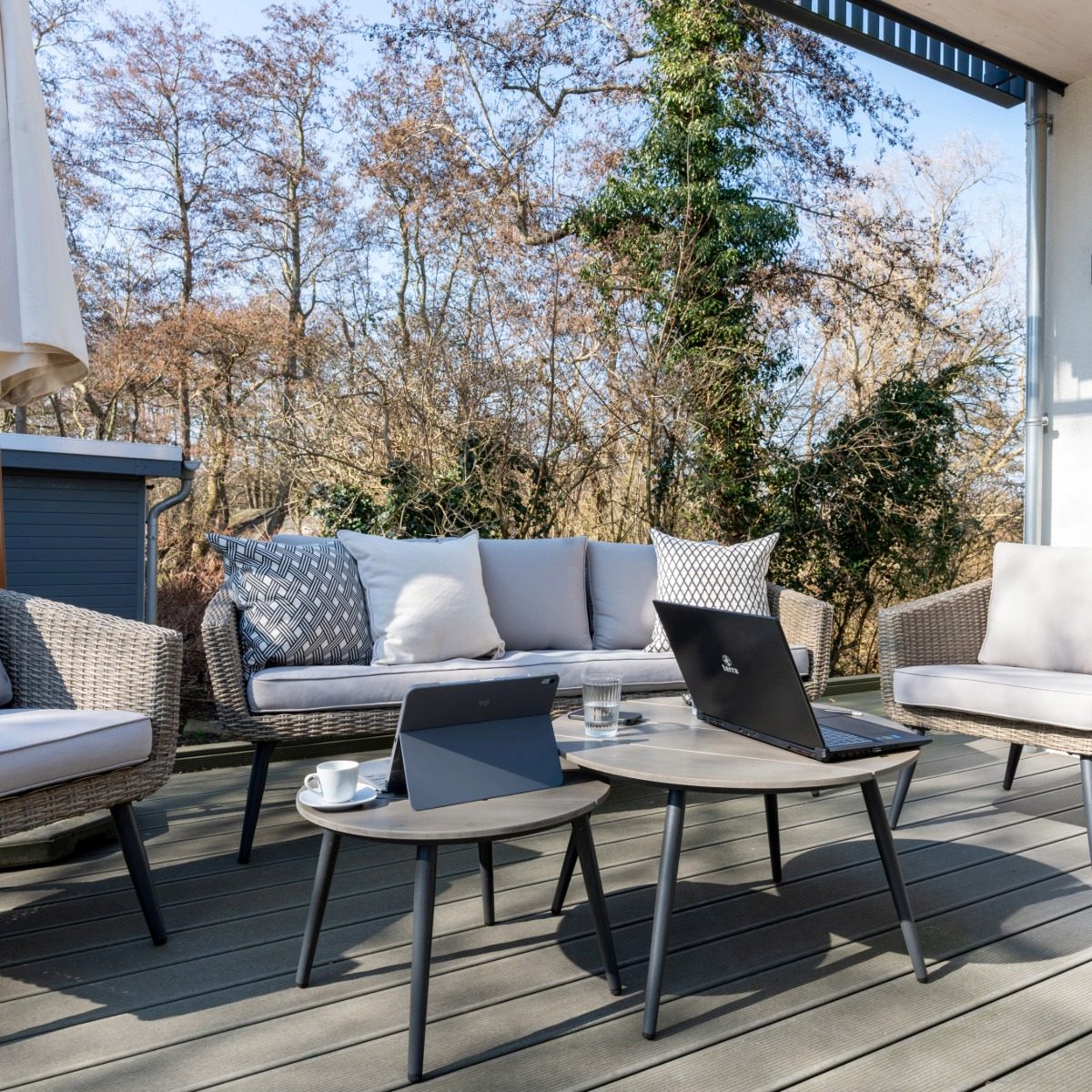 Ferienwohnung K20 Terrasse